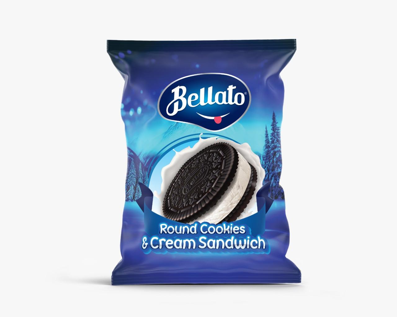 Cookies & Cream Round Sandwich 